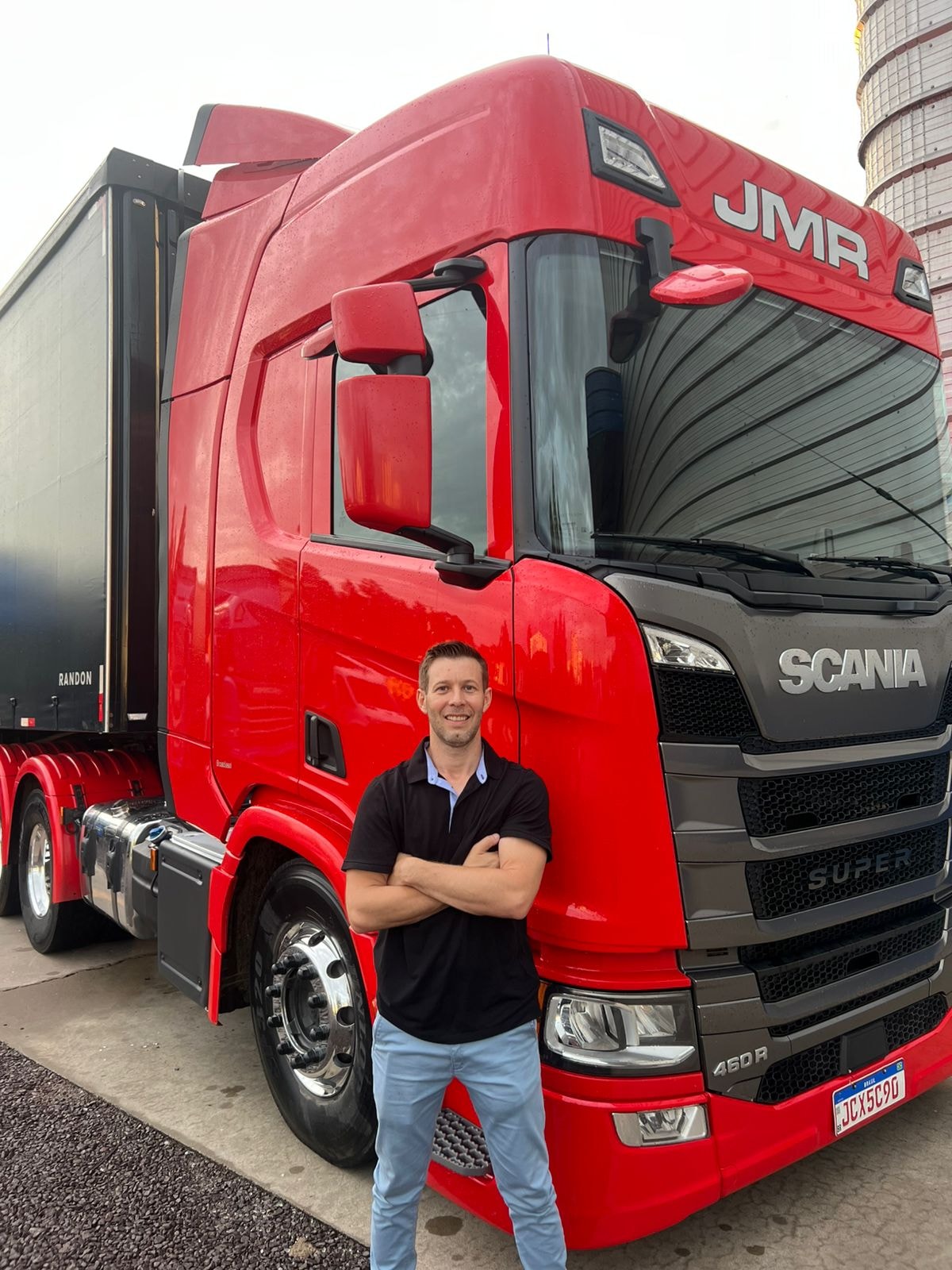 Jeferson Maia da Rosa — Fundador e Diretor da JMR Transportes